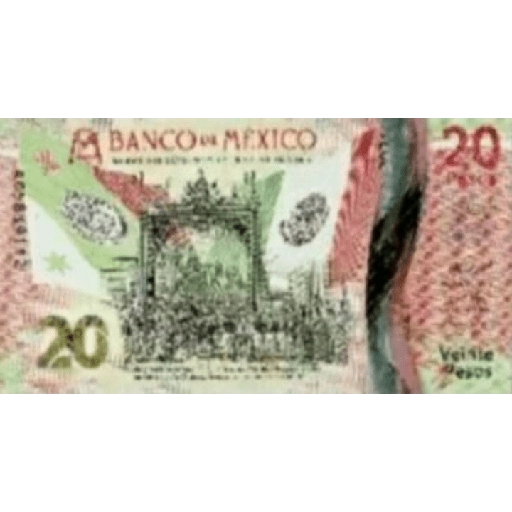 dinero de México uwu 1