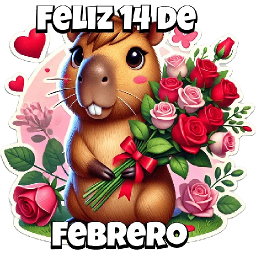 Copybara con ramos buchones💐 13