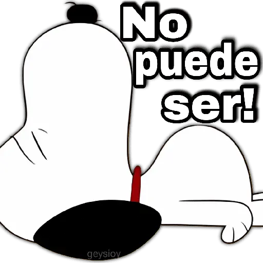 ♥️ Snoopy enojado 4😡 10