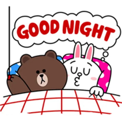Brown & Cony's Big Love Stickers 14