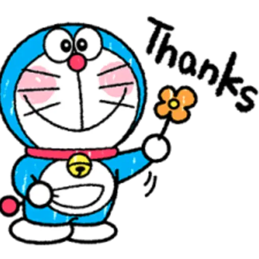 Doraemon's Crayon Stickers 28