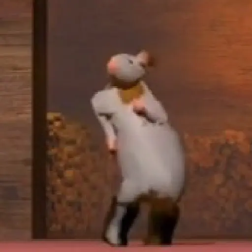 rata bailando Ratón Milton 🐀 8