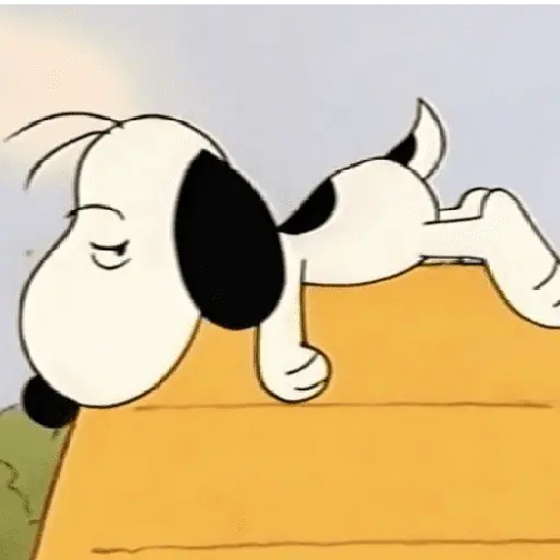 Snoopy Show 5(Cansadito)🐶🤍✨ 2