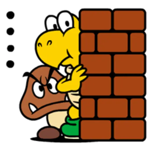 Talking Super Mario Animated Stickers 14