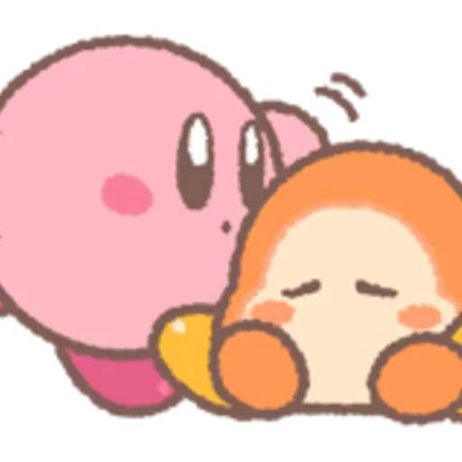 Kirby's Puffball Sticker Set 24