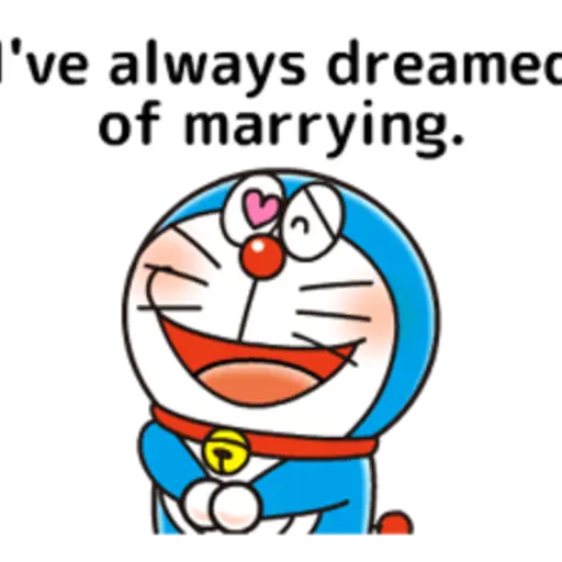 I've always dreamed [of marrying.