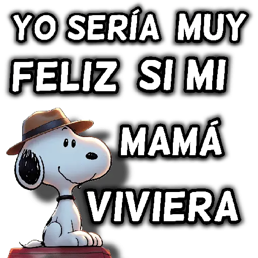 Snoopy día de la madre 11