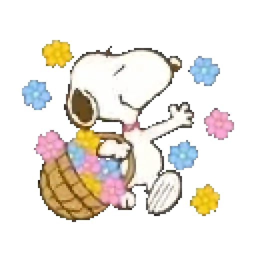 Snoopy en primavera 🌺🌻 8