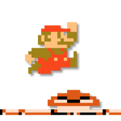 Super Mario Bros. 8-Bit Stickers 15