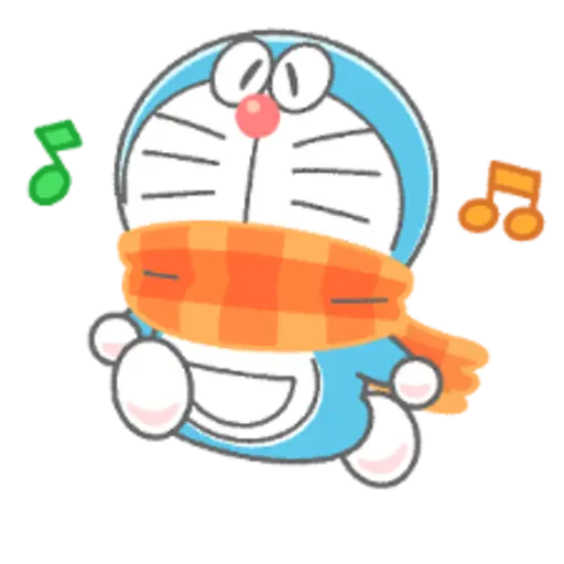 Doraemon's Animated Crayon Stickers 23
