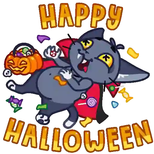 🎃 ĄŋimąteD Hąlloweeŋ Sticƙers 14