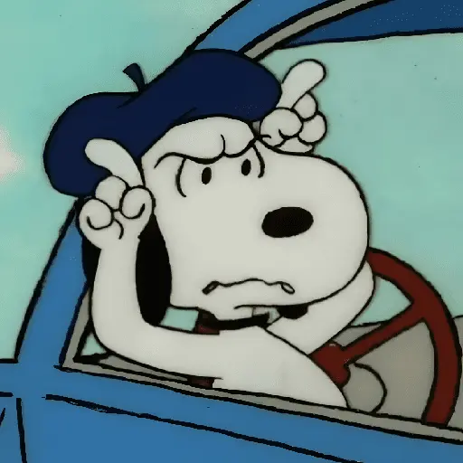 ♥️ Snoopy enojado 😡 21