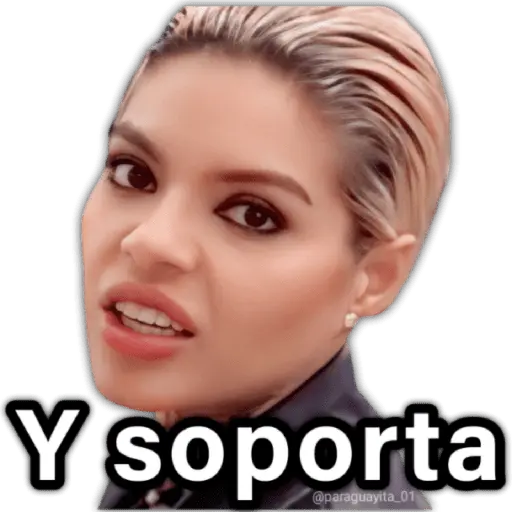 Y soporta @paraguayita 01