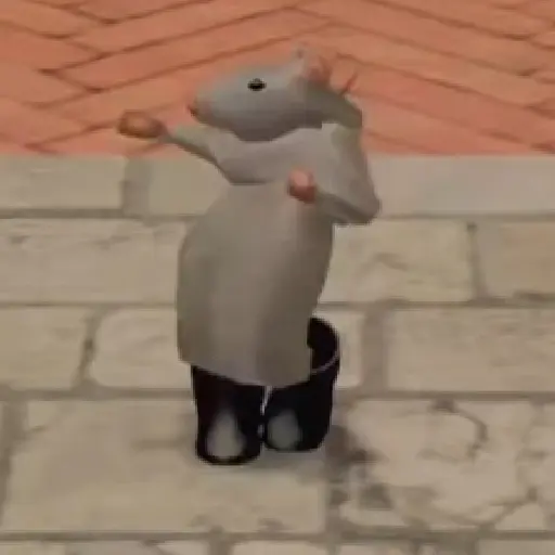 rata bailando Ratón Milton 🐀 2
