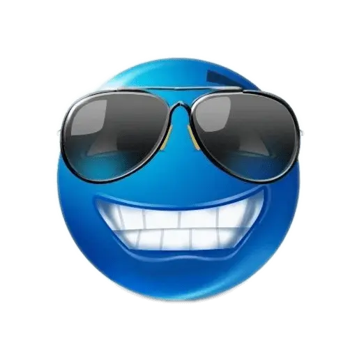 Emoji azul 🔵 19