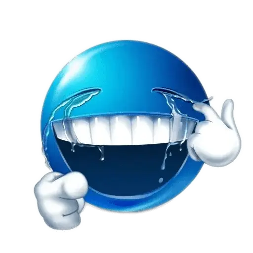 Emoji azul 🔵 7