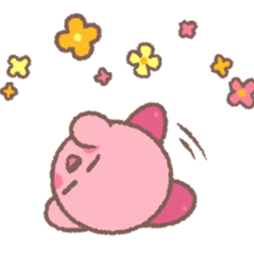 Kirby's Puffball Sticker Set 7