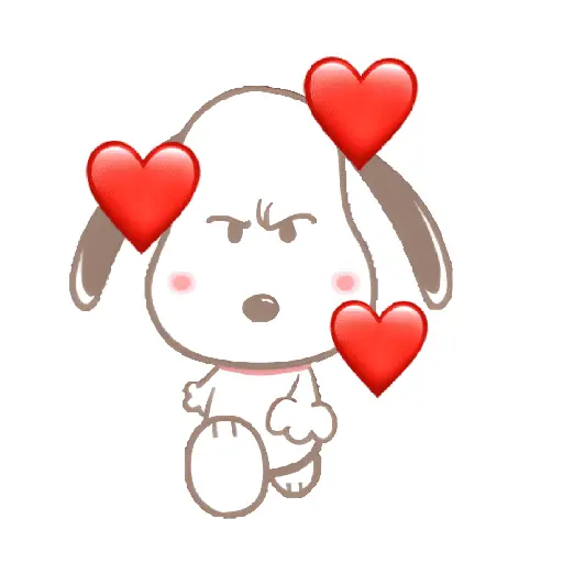 ♥️ Snoopy enojado 😡 8