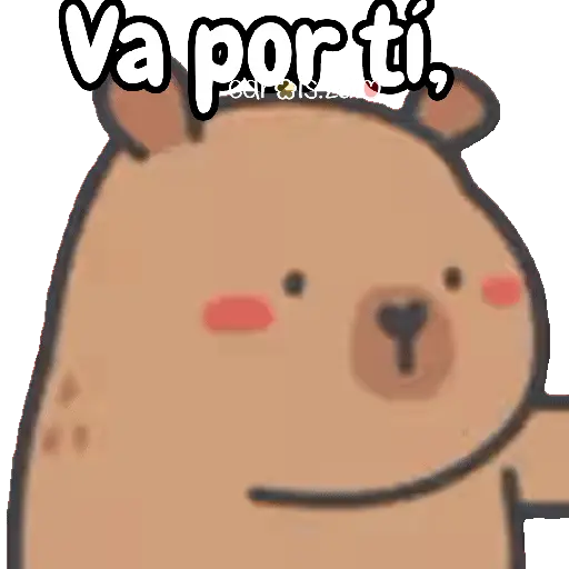 Capibara lindo 🦫 2
