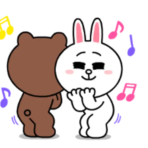 Brown & Cony Heart Melting Romance 3