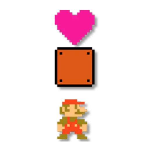 Super Mario Bros. 8-Bit Stickers 22