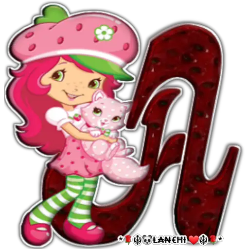 Abecedario Chica 🍓 23