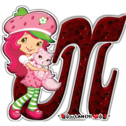 Abecedario Chica 🍓 20