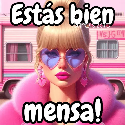 Barbie para contestar 👗🎀💅 6