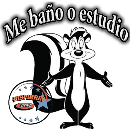 Me bano o estudio PISPIRRIN SHOW
