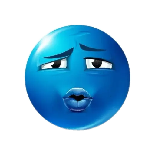 Emoji azul 🔵 17