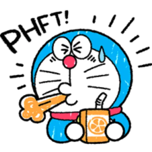 Doraemon's Crayon Stickers 13