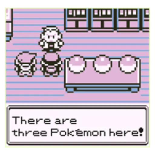 There are three Pokémon here!