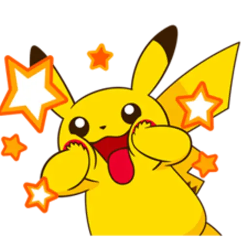 Pikachu's Lively Voiced Stickers ♪ 15