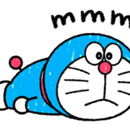 Doraemon's Crayon Stickers 6