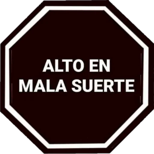 ALTO EN MALA SUERTE