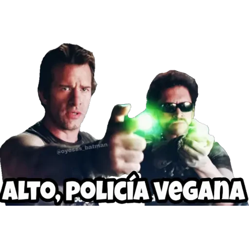 Poyesss batman
ALTO, POLICIA VEGANA