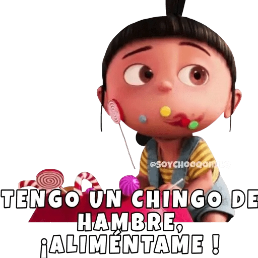 @SOYCHOOOOM The TENGO UN CHINGO DE HAMBRE, ALIMENTAME!