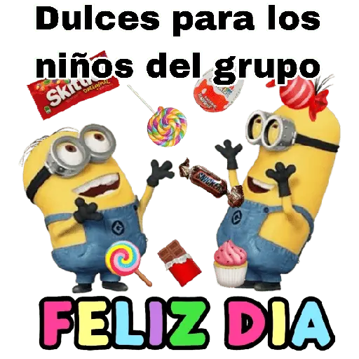 Dulces para los Os del grupo CO اعر SNICKERS C FELIZ DIA