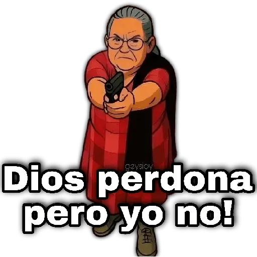 👵🏻 Abuelita sicaria Carlota 🔫 8
