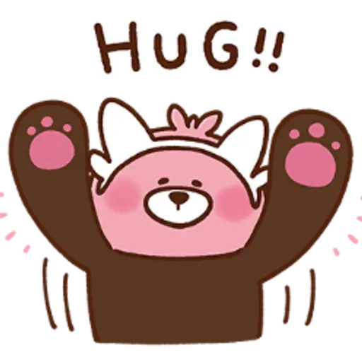 =1. HUG!!