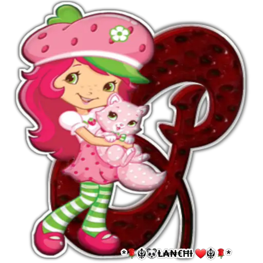 Abecedario Chica 🍓 8