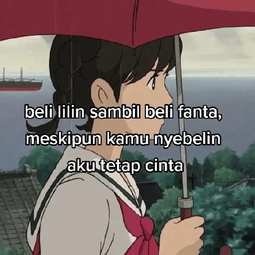 beli lilin sambil beli fanta, meskipun kamu nyebelin aku tetap cinta