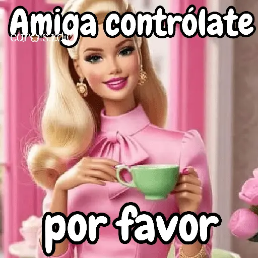 Barbie para contestar 👗🎀💅 4