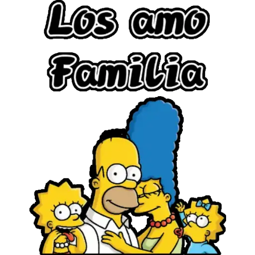 Los amo
Familia