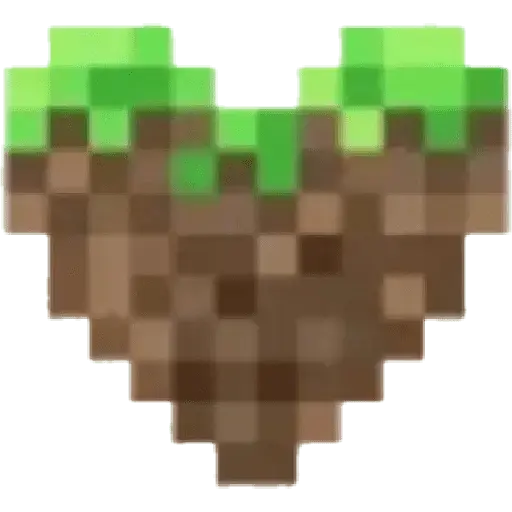 Minecraft heart ❤🟥 2