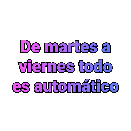 Martes a Viernes 5