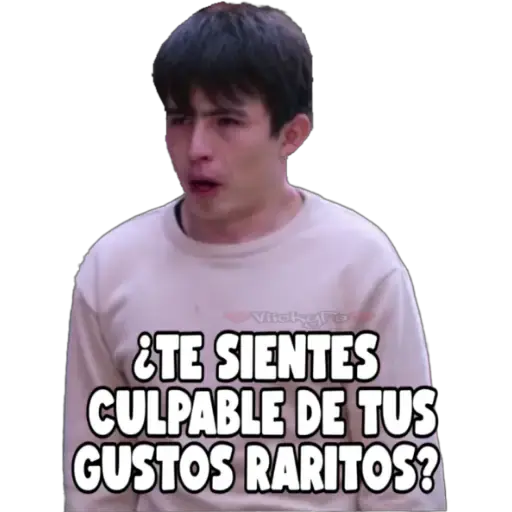 Vickgro
¿TE SIENTES
CULPABLE DE TUS
GUSTOS RARITOS?