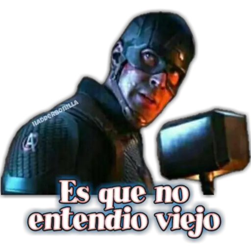HADDERBOILLA
Es que no
entendio viejo