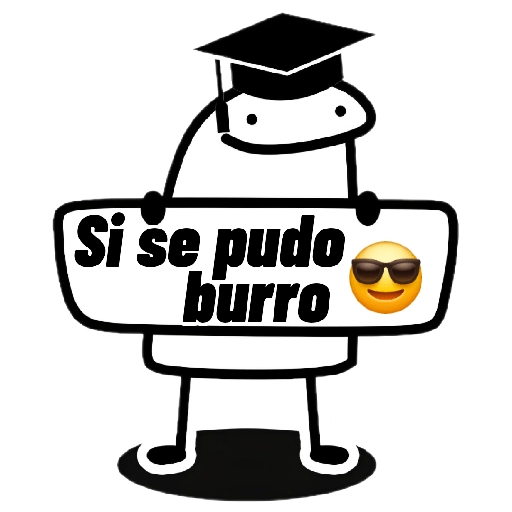Si se pudo burro