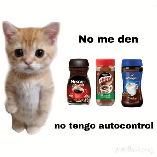 No me den NESCAFÉ Classic dolca LaVirginia creando Clásico no tengo autocontrol J@flavi.png